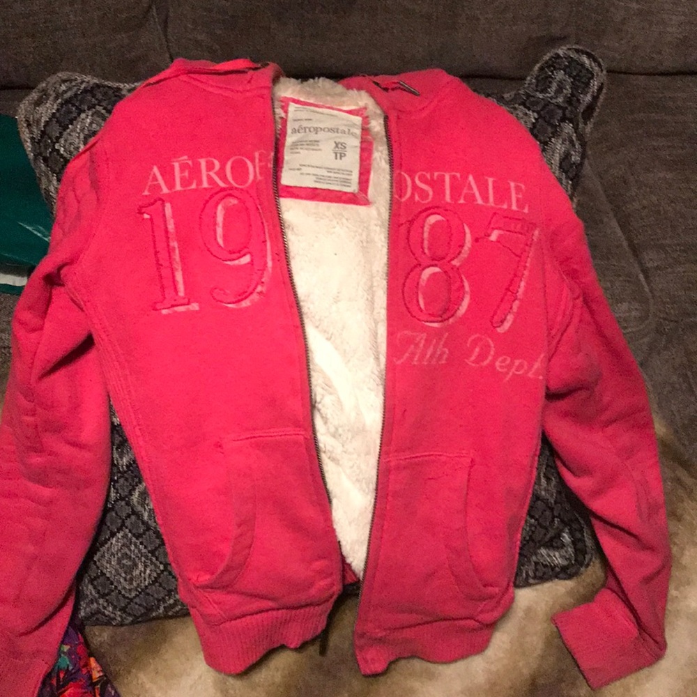 Aeropostale fur jacket